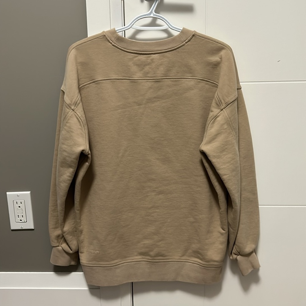 LULULEMON All Yours Crew *beige* - Picture 5 of 6